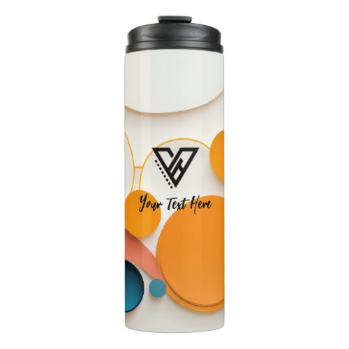 Personalized Abstract Tumbler