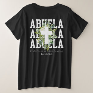 Personalized Abuela Blessed Grandma Shirt