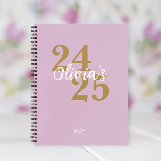 Personalized Academic Diary 2024-2025  Notebook (Creator Uploaded)