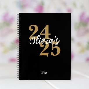 Personalized Academic Diary 2024-2025 Student Notebook
