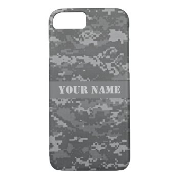 Personalized Acu Camo Iphone 7 Case by s_and_c at Zazzle