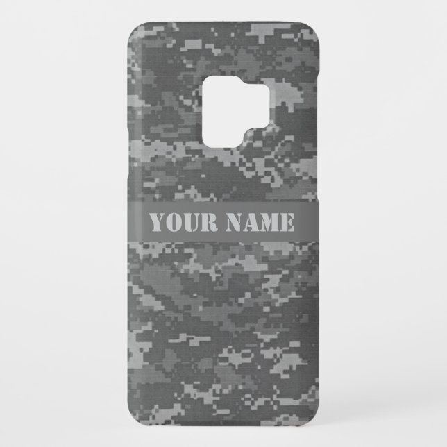 Personalized ACU Digital Camouflage Case-Mate Samsung Galaxy Case (Back)