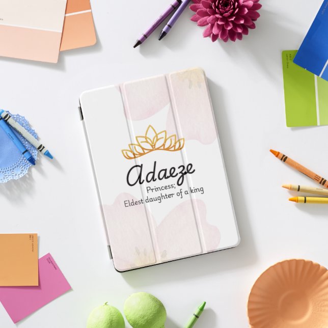 Personalized Adaeze iPad Pro Case (Desk)