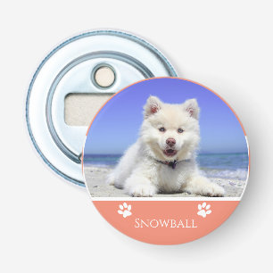 Personalized Add-a-Pet Photo Magnet Bottle Opener