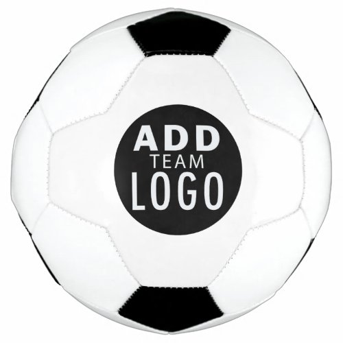 Personalized Add A Team Logo Custom Soccer Ball