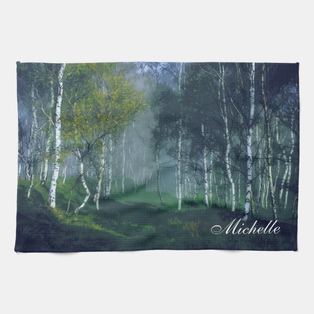 Personalized Add Your Own Kitchen Towel (Horizontal)