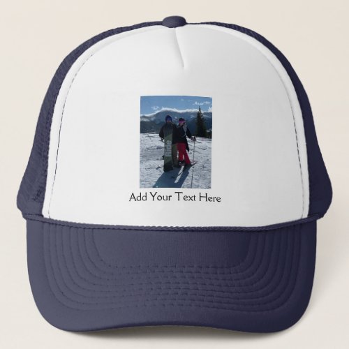 Personalized Add your own photo  Trucker Hat