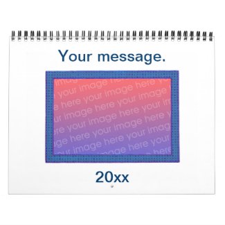 Personalized Add Your Own Photos DIY Calendars