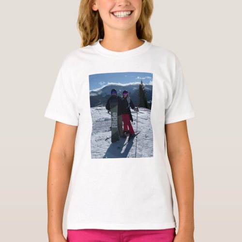 Personalized Add your Photo to Front Back T_Shirt