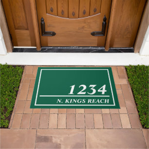 Personalized Address Doormat
