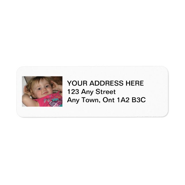 Personalized Address Labels (Front)