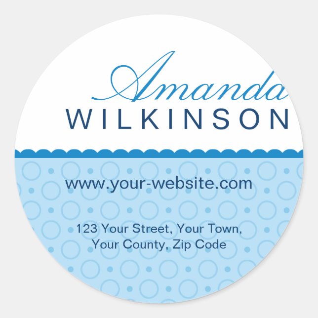 Personalized Address Stickers (Front)