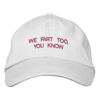 Personalized Adjustable Hat - WE FART TOO