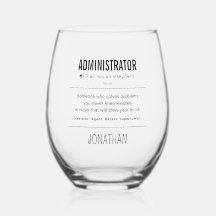 Personalized Administrator Funny