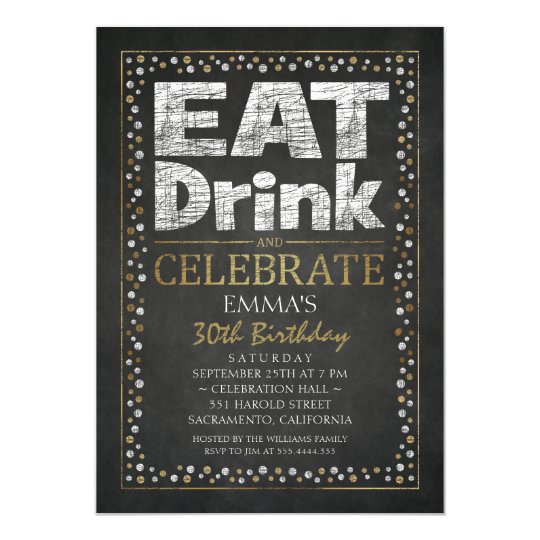 Custom Birthday Invitations For Adults 8