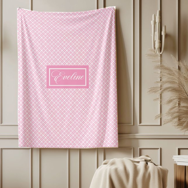 Personalized Aesthetic Blanket Chic Pastel Design (Personalized Aesthetic Blanket Chic Pastel Design)