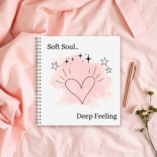 Personalized Aesthetic Notebook Sketchbook