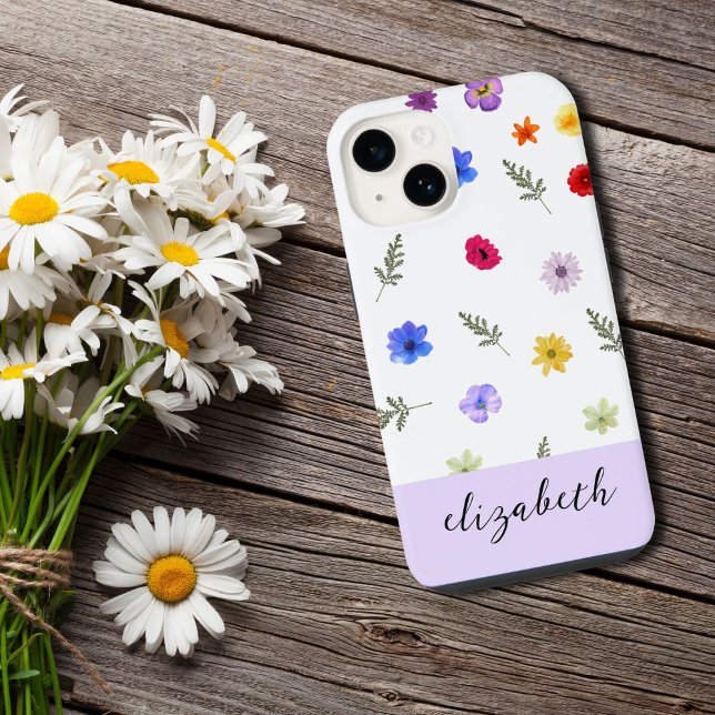 Personalized Aesthetic Wild Flower Phone Case (Creator Uploaded)