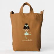Personalized African American Ballerina Bag at Zazzle