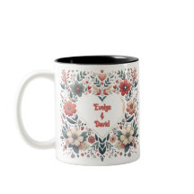 Personalized AI generated Boho Heart Design