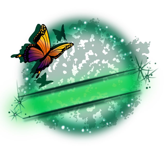 Personalized Airbrush  butterfly design T-Shirt (Creator Uploaded)