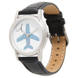 Personalized Airplane  Watch