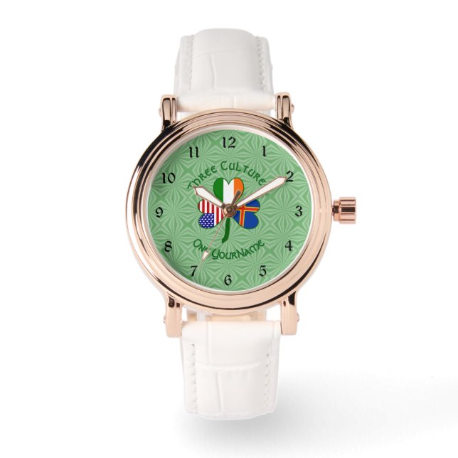 Personalized Åland Islands Ladies Watch (Front)