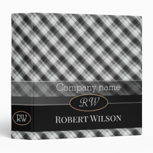 Personalized album, for boss, classic, elegant 3 ring binder