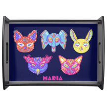 Personalized Alebrije Mexican Animals Folk Art