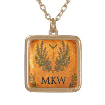 Personalized Algiz Protection Rune Ancient Symbol