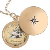 Personalized Alice In Wonderland Locket