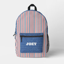Personalized All-American  Printed Backpack