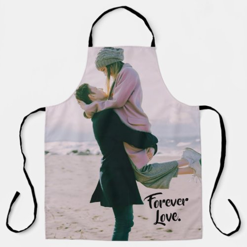 Personalized all over photo print T_Shirt Apron