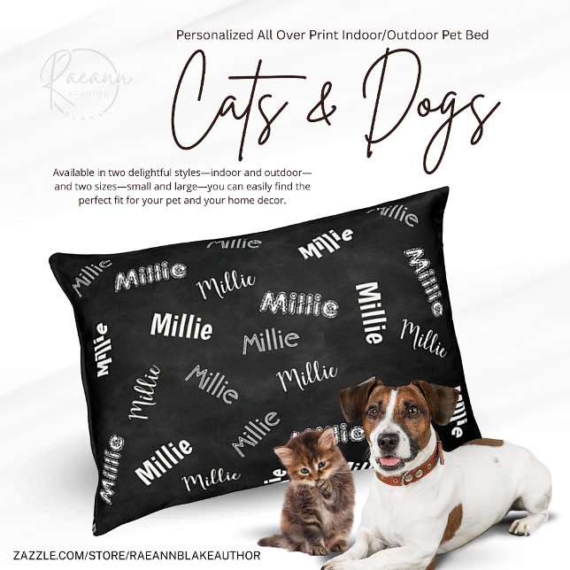 Personalized All Over Print Indoor/Outdoor Pet Bed (Creator Uploaded)