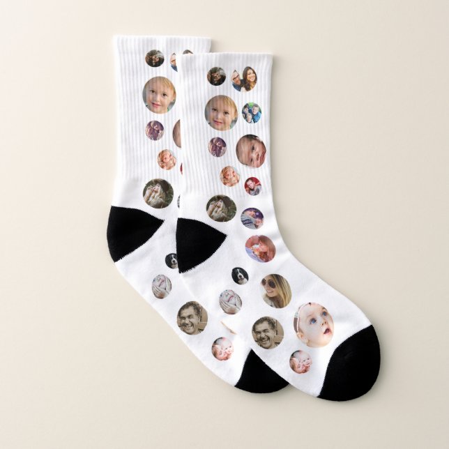Personalized All-Over-Print Photo Socks (Pair)