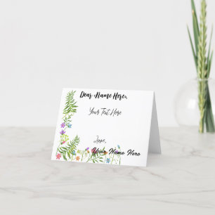 Personalized All Purpose Greetings Card