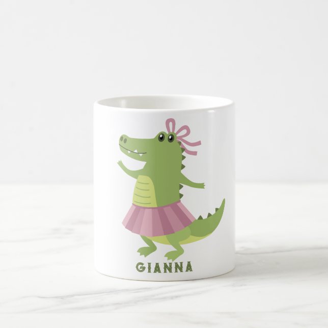 Personalized Alligator Coffee Mug (Center)