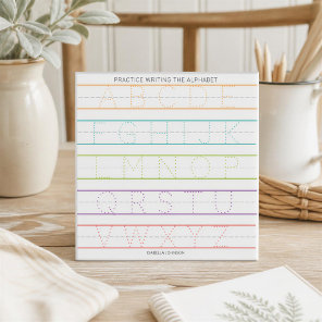 Personalized Alphabet Tracing Practice White Board