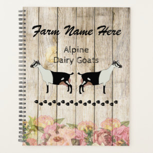 Personalized Alpine Dairy Goat Farm Planner