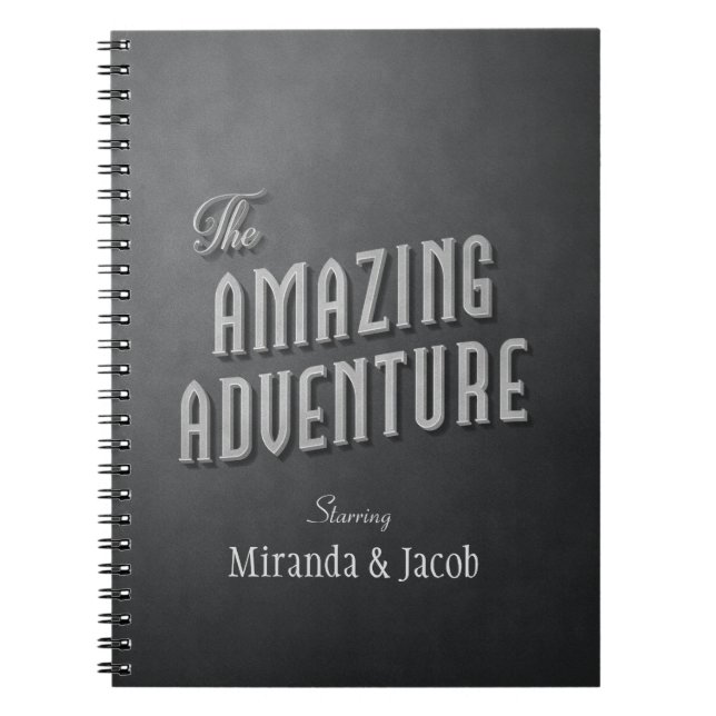 Personalized Amazing Adventure Travel Journal (Front)