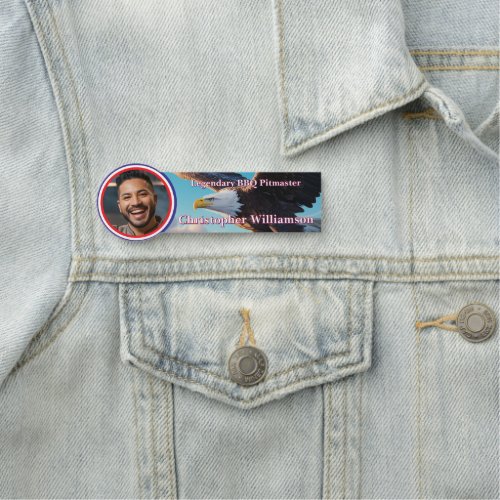 Personalized America 250 Independence Day Name Tag