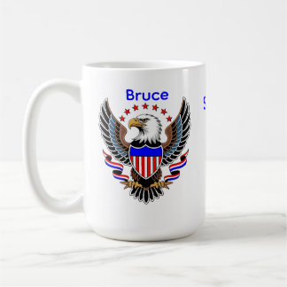 Personalized American 250th Birthday Coffee Mug