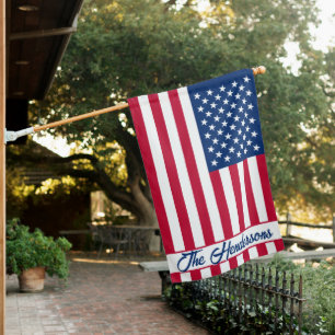 PERSONALIZED American Flag