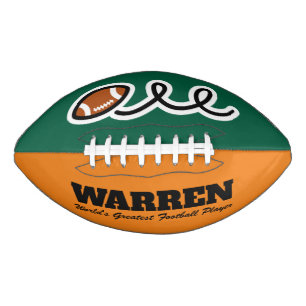 Personalized American Football ball gift