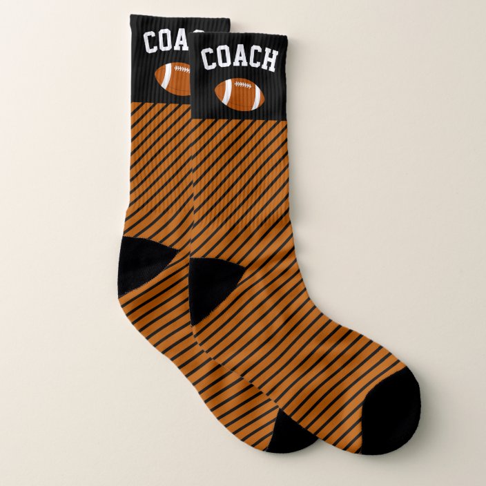 Personalized American Football Coach Socks