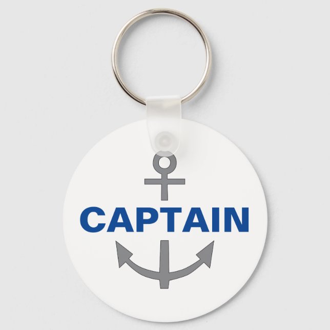 Personalized Anchor Keychain (Front)