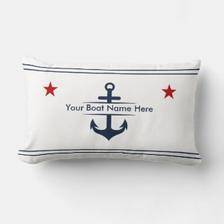 Personalized Anchor Pillow