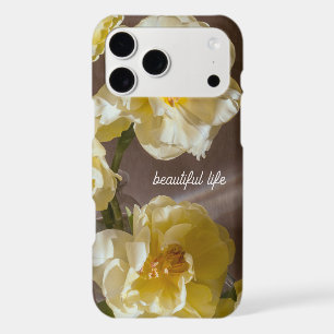 Personalized and elegant floral iPhone 17 pro max case