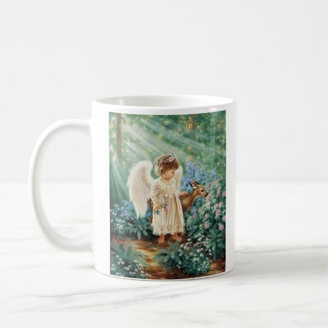 Personalized Angel Mug (Left)