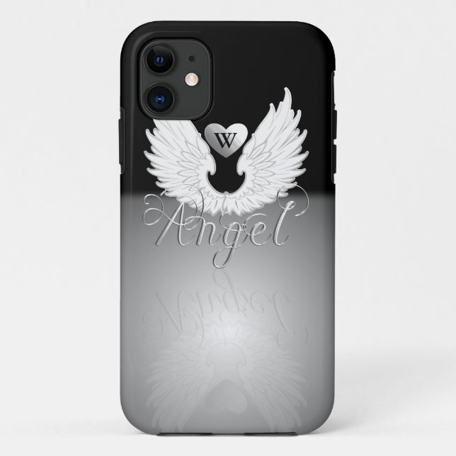 Personalized Angel Wings Phone Case (Back)